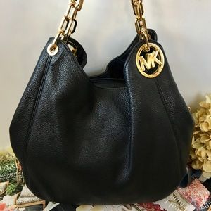 Michael Kors Black Fulton Bag